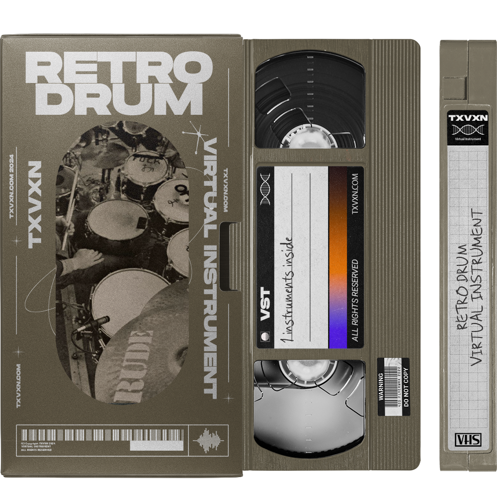 retro drum virtual instruments